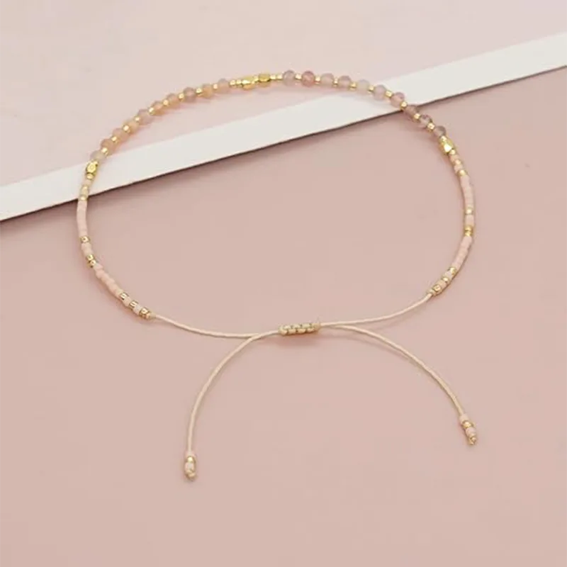 String Kvinder Små Perler Armbånd